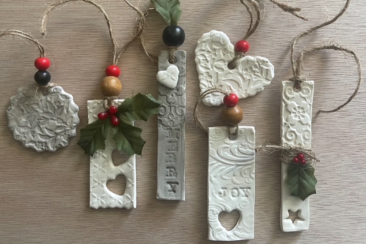 Festive Clay Ornaments with Erna van Dyk